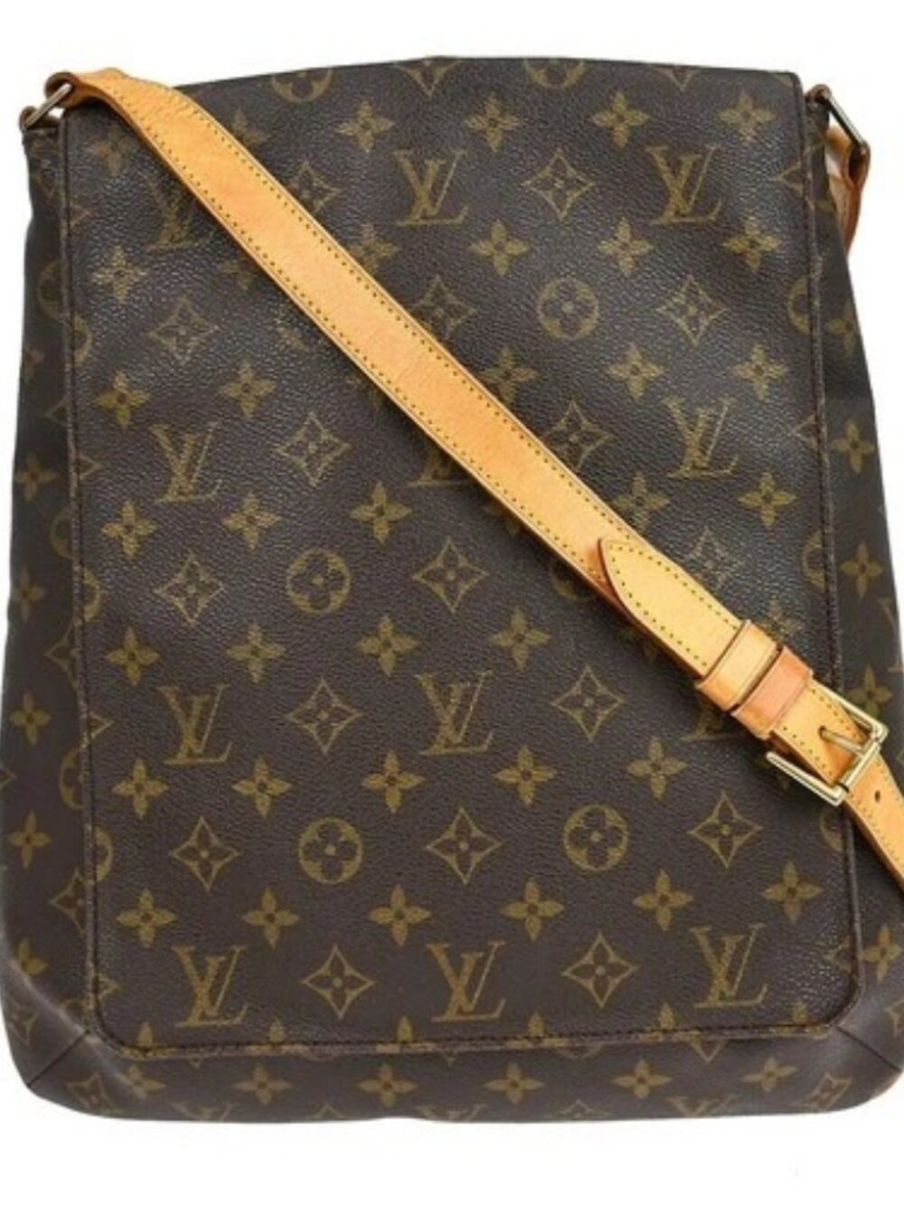 Best02 LOUIS VUITTON MUSETTE SHOULDER BAG MONOGRAM M51256 AS0031 YQ06491